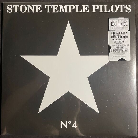 Stone Temple Pilots – Nº4 NEW Limited Black and White Splatter Vinyl Record - Picture 1 of 4